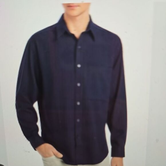 NN07 No NationalityBlue Casual Button Down Shirt with Relaxed Fit L - Picture 3 of 13